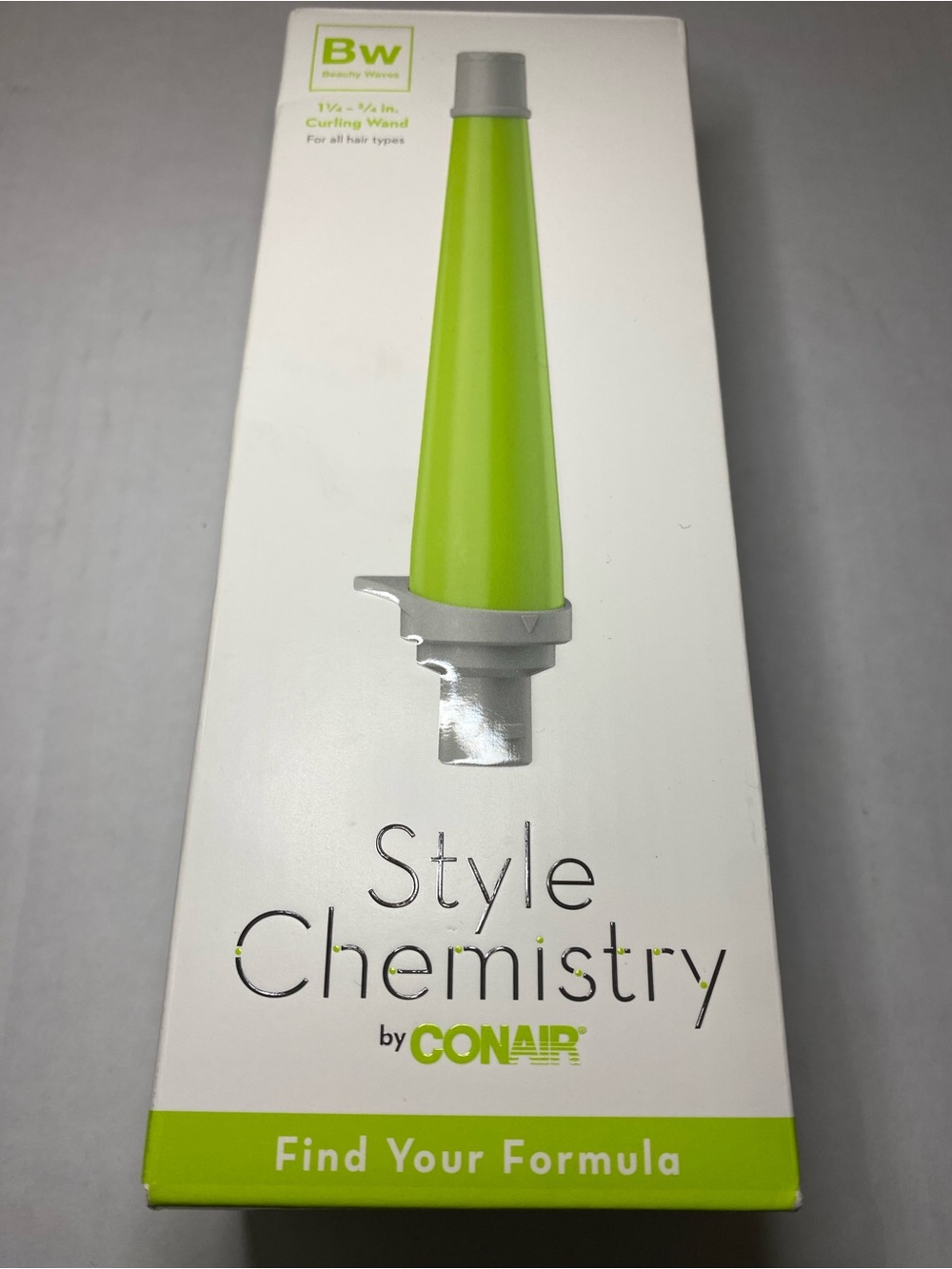 Conair Style Chemistry Lime Green Curling Wand Attachment